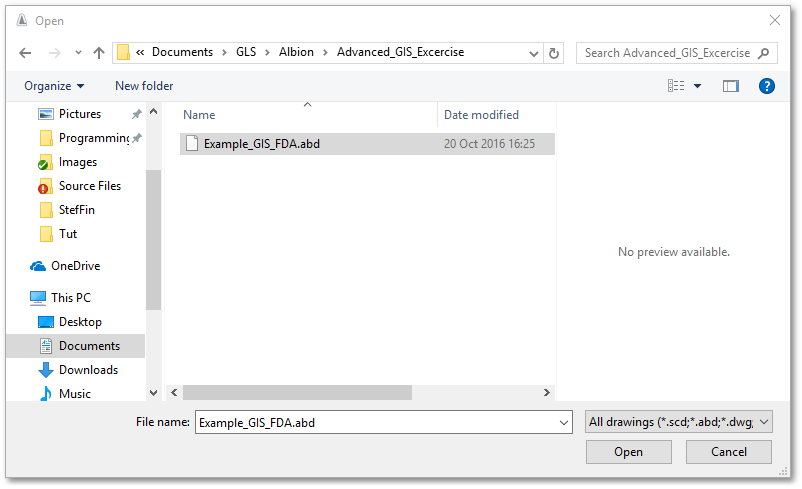 ALB_GISTut1_OpenCADFile